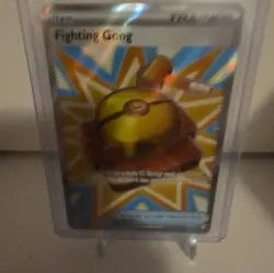 Fighting Gong 168/132 Me01: Mega Evolution Holo Full Art Trainer Pokemon MINT - Image 3
