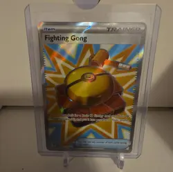 Fighting Gong 168/132 Me01: Mega Evolution Holo Full Art Trainer Pokemon MINT - Image 4