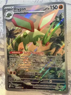 Pokemon TCG Flygon 101/094 Me02: Phantasmal Flames Illustration Rare - Image 1