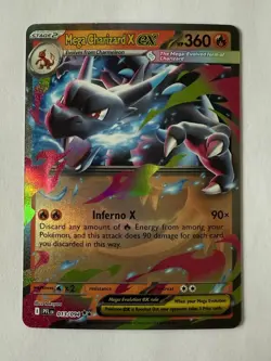 Pokemon TCG Mega Charizard X EX 013/094 Phantasmal Flames English NM 13/94 - Image 1