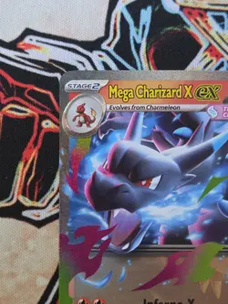 Pokemon TCG Mega Charizard X ex 013/094 Double Rare - Phantasmal Flames - NM/M - Image 3