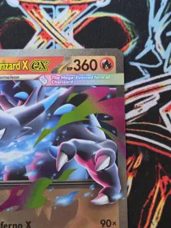 Pokemon TCG Mega Charizard X ex 013/094 Double Rare - Phantasmal Flames - NM/M - Image 4