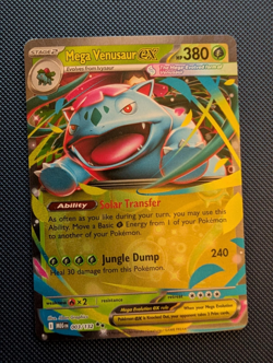 Mega Venusaur ex 003/132 - Mega Evolutions - English - Pokemon TCG | MINT / NM - Image 2