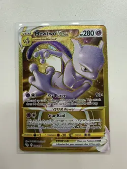 Mewtwo VSTAR (Secret) 086/078 Pokemon GO Holo - Image 1