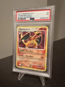 Charizard 3/132 PSA 1 Secret Wonders Holo Pokemon TCG CLEAN PSA 1!! - Image 1