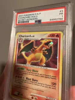 Charizard 3/132 PSA 1 Secret Wonders Holo Pokemon TCG CLEAN PSA 1!! - Image 3