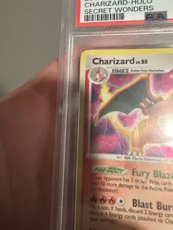 Charizard 3/132 PSA 1 Secret Wonders Holo Pokemon TCG CLEAN PSA 1!! - Image 5