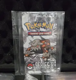 Pokemon Organised Play Pop Series 8 New Sealed Single Unweighed Booster Pack - Image 1