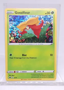 Pokemon Holo Gossifleur 3/15 McDonald’s 2022 Promo - Image 1