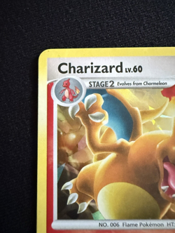 Charizard LV.60 1/99 Cracked Ice Holo Platinum Arceus Pokemon LP - Image 3