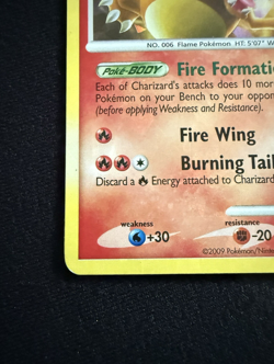 Charizard LV.60 1/99 Cracked Ice Holo Platinum Arceus Pokemon LP - Image 5