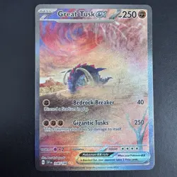 Pokemon TCG - Great Tusk EX 246/198 SV Base - Special Illustration Rare - NM - Image 3