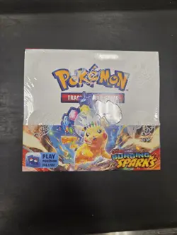 POKEMON TCG: Scarlet & Violet Surging Sparks Booster Box 36 Packs NEW SEALED - Image 1
