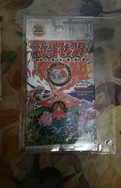 1 (ONE)Pokemon XY CP6 20th Anniversary 1st Edition Booster Pack Sealed TCG Japan - Image 1