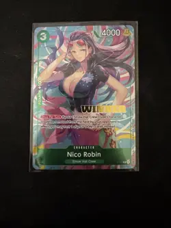 One Piece - Heroines Event Winner Nico Robin P-111 - Image 1