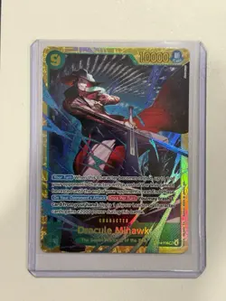 One Piece Dracule Mihawk OP14-119 SEC The Azure Sea's Seven English NM C - Image 1