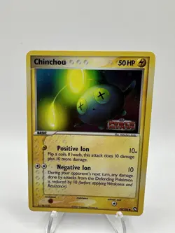 Pokemon card Chinchou EX Power Keepers 49/108 Holo Stamped NM - Image 1