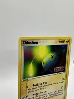 Pokemon card Chinchou EX Power Keepers 49/108 Holo Stamped NM - Image 2