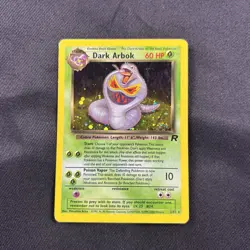 Dark Arbok 2/82 Holo Team Rocket - Pokemon Card - LP/MP - Image 1