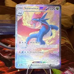Pokemon TCG Salamence EX Journey Together Special Illustration Rare Card 187/159 - Image 1