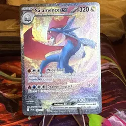 Pokemon TCG Salamence EX Journey Together Special Illustration Rare Card 187/159 - Image 2