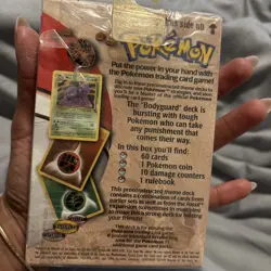 Pokemon Card Fossil Set, BodyGuard Theme Deck WOTC 1999, New & Sealed #1 - Image 3