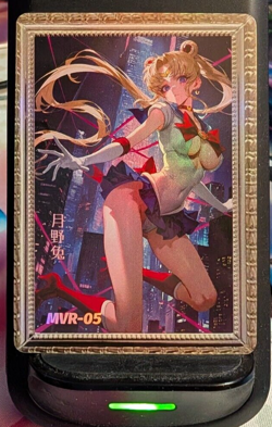 Sailor Moon Sailor Moon MVR-05 Goddess Story No Doubt Getting Wet Card Waifu - Image 1