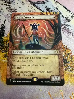 Hexing Squelcher *** Showcase *** - MTG ECL Lorwyn Eclipsed - NM/MINT R 0317 - Image 1