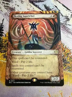 Hexing Squelcher *** Showcase *** - MTG ECL Lorwyn Eclipsed - NM/MINT R 0317 - Image 5