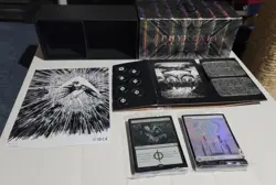 Phyrexia All Will Be One Compleat Bundle Parts: Box Art POGs Basics, no oils MTG - Image 1