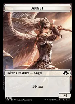 Angel - MTG Token Modern Horizons 3 Tokens MH3 #3 - Image 1