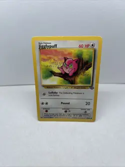 Pokemon TCG Jigglypuff Base Jungle Set 54/64 Unlimited - Image 1