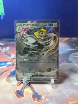 Pokemon TCG Melmetal Ex 105/142 Stellar Crown Double Rare - Image 1