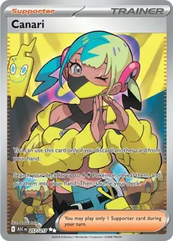 Canari - 257/217 - Ultra Rare NM, English Pokemon Ascended Heroes - Image 1