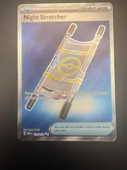 Night Stretcher 173/132 Ultra Rare Mega Evolution Pokemon Near Mint - Image 1