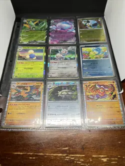 Pokemon TCG 7 Pages Full Binder Japanese / Chinese / Korean Lot Holos - Image 1