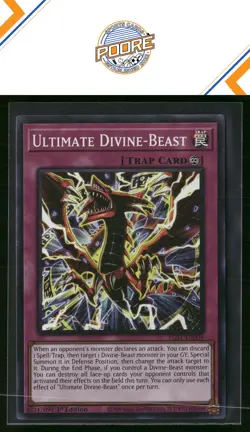 Yugioh Egyptian: Slifer the Sky Dragon Ultimate Divine-Beast #EGS1-EN004 - Image 1