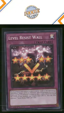 Yugioh Egyptian Deck: Obelisk the Tormentor Level Resist Wall #EGO1-EN005 - Image 1