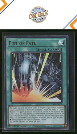Yugioh Egyptian Deck: Obelisk the Tormentor Fist of Fate #EGO1-EN003 - Image 1