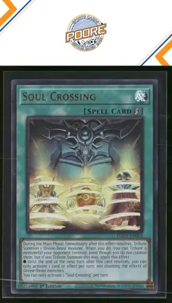 Yugioh Egyptian God Deck: Slifer the Sky Dragon Soul Crossing #EGS1-EN002 - Image 1