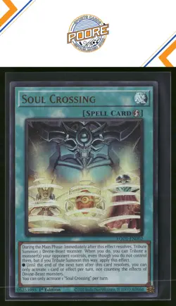 Yugioh Egyptian God Deck: Slifer the Sky Dragon Soul Crossing #EGS1-EN002 - Image 1