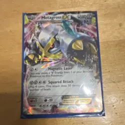 Pokemon TCG Metagross EX XY34 Holo Promo 180 HP XY Set English Card - Image 1