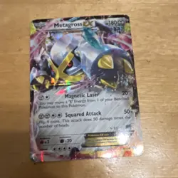 Pokemon TCG Metagross EX XY34 Holo Promo 180 HP XY Set English Card - Image 2