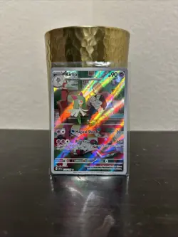 Pokemon TCG Kirlia Scarlet & Violet Base Set Holo Illustration Rare Card 212/198 - Image 1