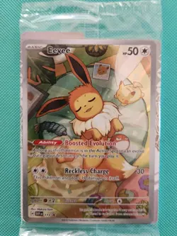 Eevee SVP 173 Promo Prismatic Evolutions - Sealed - Pokemon Card TCG - Image 1