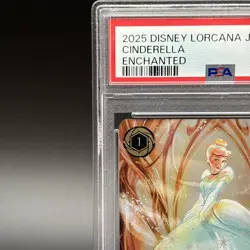 PSA 10 Lorcana Card Rise Of The Floodborn 205/204 Cinderella Enchanted Japanese - Image 2