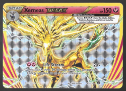 Xerneas BREAK ULTRA RARE 82/114 Pokemon XY Steam Siege Card - NM - Image 1