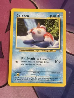 GOLDEEN - Neo Revelation Set - 45/64 - Common - Pokemon Card - Unlimited - Lp - Image 1