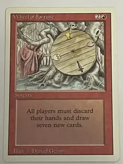 Wheel of Fortune – Revised Edition – NM/LP – MTG Reserved List - Image 1