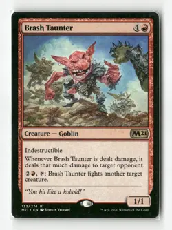 Brash Taunter - #133 - Non Foil - MTG - Near Mint - Image 1